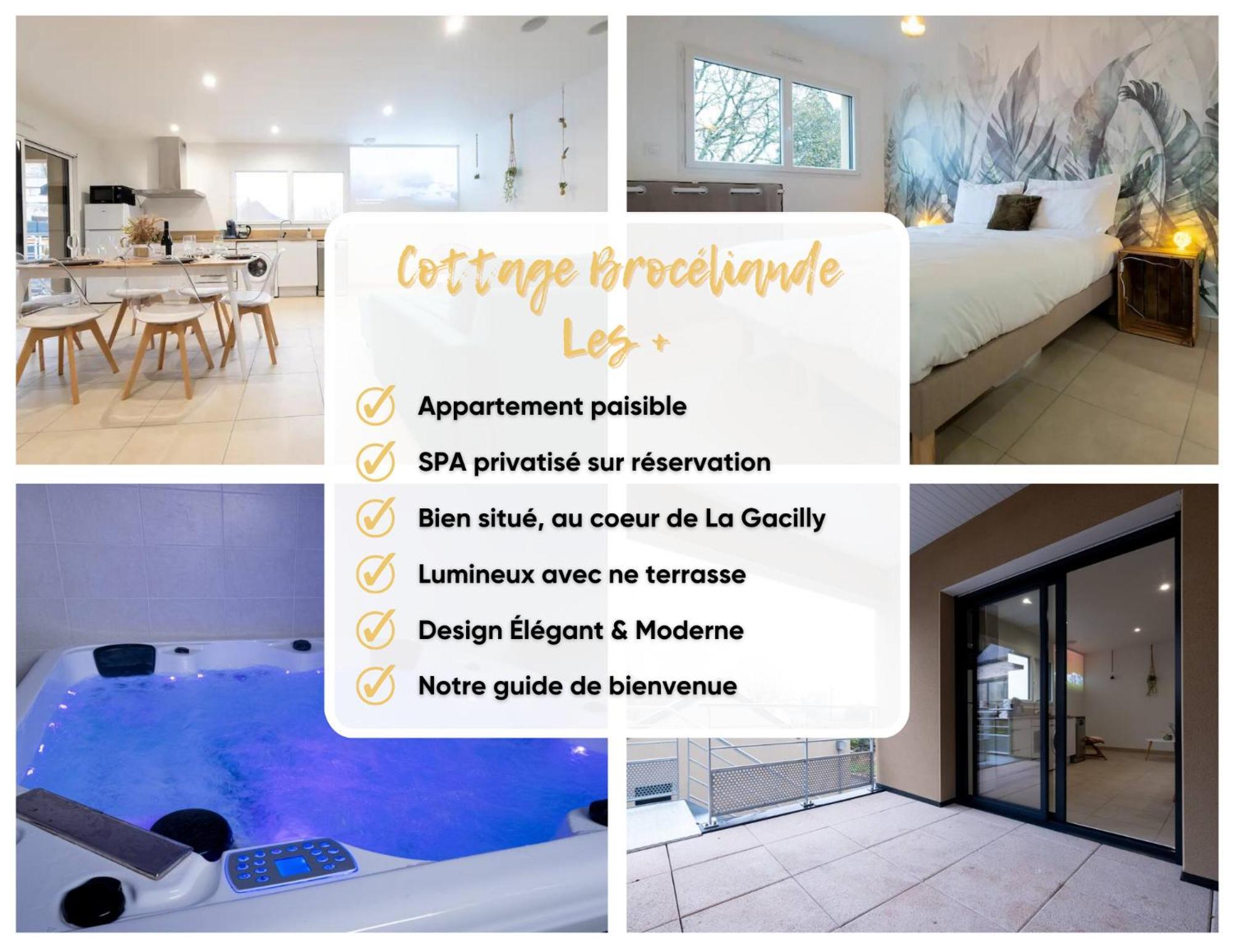 Appart Hotel La Gacilly-Centre Ville-Spa-Parking Екстериор снимка